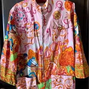 Vintage King James printed tunic